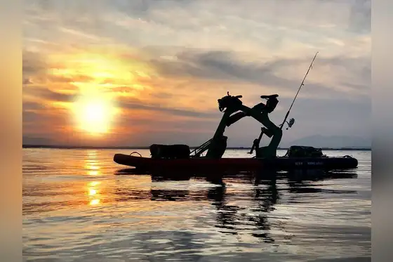 Zonsondergang — Eigen beeld